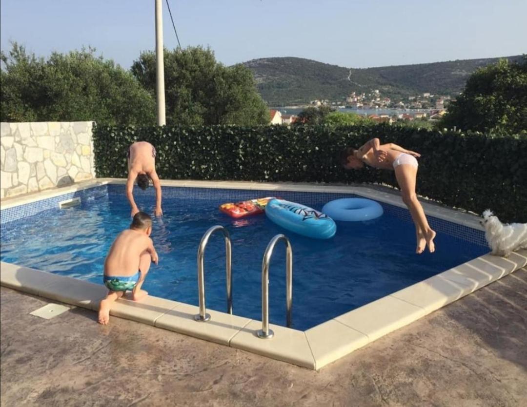 Villa Croatia Sea View With Heated Pool Vinišće Kültér fotó