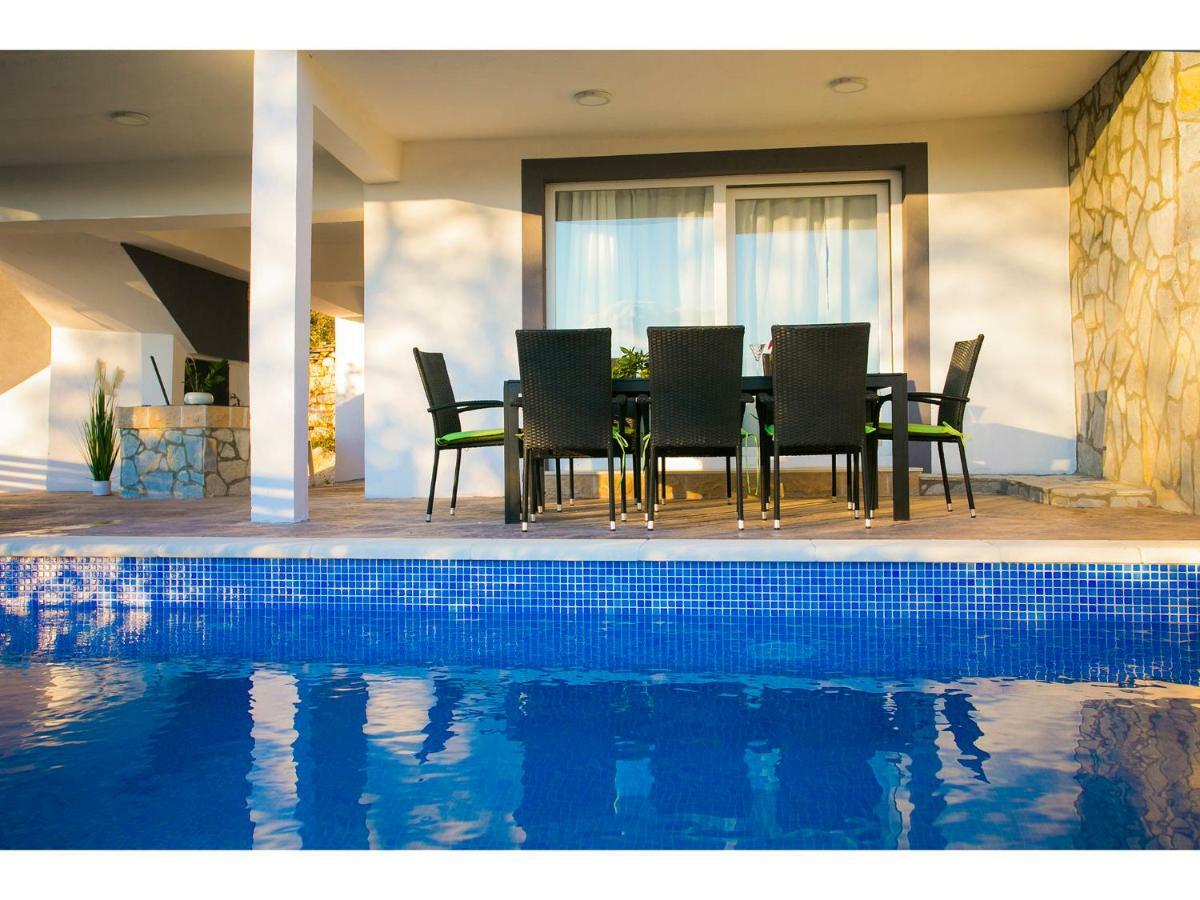 Villa Croatia Sea View With Heated Pool Vinišće Kültér fotó